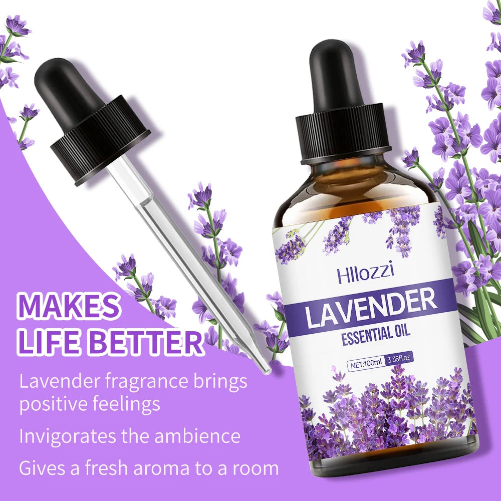 Lavender Essential Oil Facial Body Skin Care