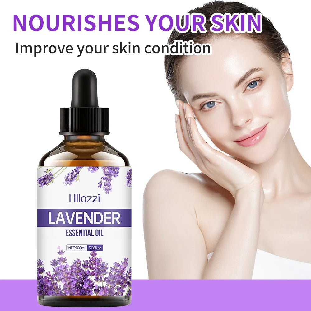 Lavender Essential Oil Facial Body Skin Care