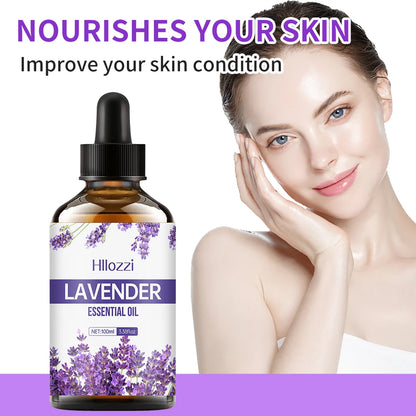 Lavender Essential Oil Facial Body Skin Care