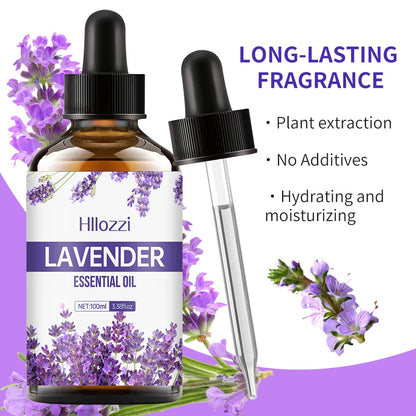 Lavender Essential Oil Facial Body Skin Care